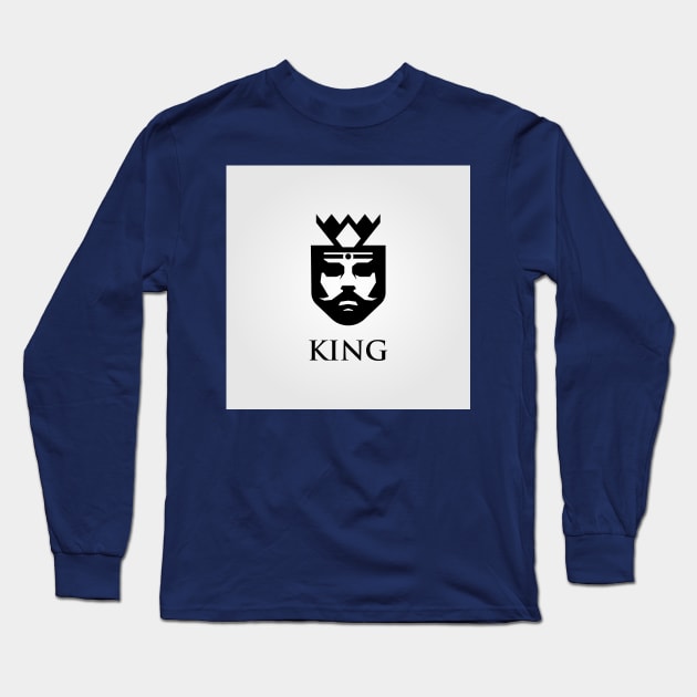 king Long Sleeve T-Shirt by elevateroyalties